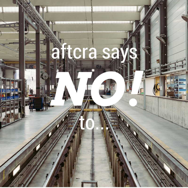 aftcra says No!