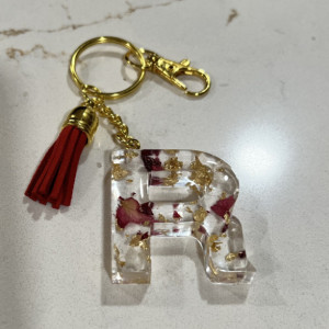 Keychain letter R