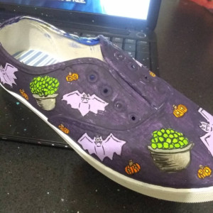 Halloween Pattern Shoes 2