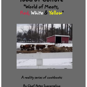 "Food of Culture" cookbook "World of Meats, Red, White, & Yellow"