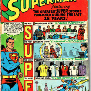 EF/8.0 -DCs 1967 80 PAGE GIANT GRAPHIC NOVEL FEATURING SUPERMANS BEST STORIES EVER TOLD