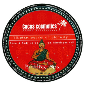 Body Spa Scrub / by Cocos Cosmetics Buddha Himalayan pink salt scrub / floral scent body scrub/ exotic scrub