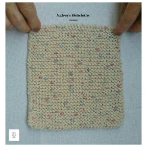 Dishcloth in Variegated Oatmeal 