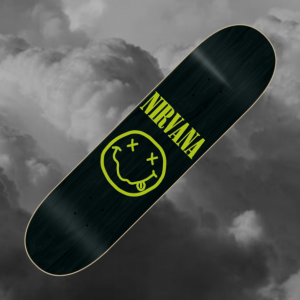 Nirvana Style Skateboard Deck