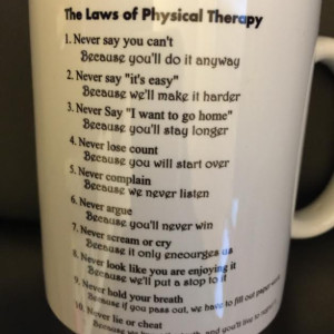 Physical Therapy Mug