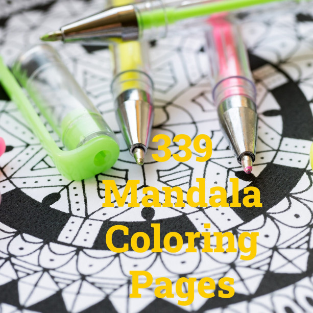 339 Mandala Coloring Pages
