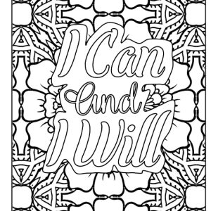 209 Motivational and Inspirational Coloring Pages