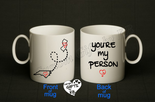 You’re my Person Mug with states
