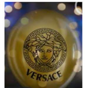 Gold Versace Balloon