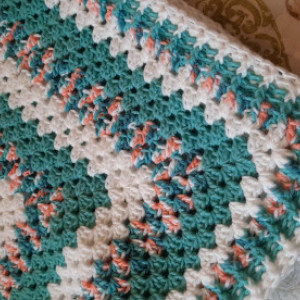 Crochet baby blanket 