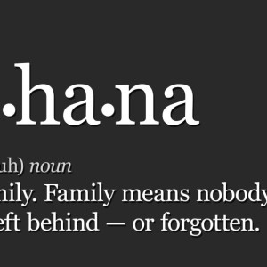 Ohana Means Family | Lilio And Stitch Art Print |  Family Definition |  Gift for Family | Disney Quote Art Print | Ohana Wall Art