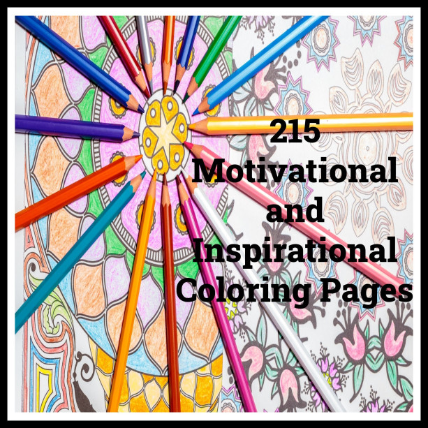 215 Motivational Coloring Pages