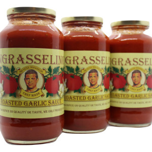 Roasted Garlic Sauce by INGRASSELINO PRODUCT, 3 pack