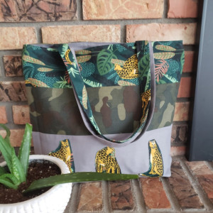 Leopard Print Tote bag