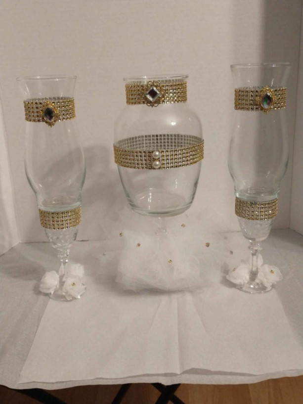 Wedding Centerpiece Candleholder Vase