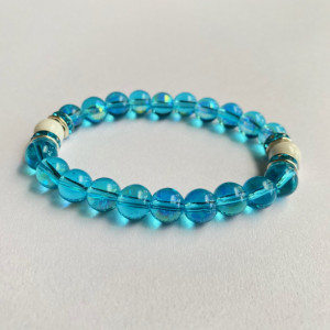 Turquoise Moonstone Bracelet 