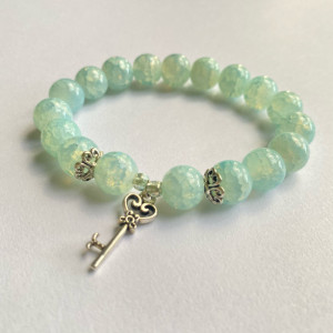 Aqua Key Bracelet 