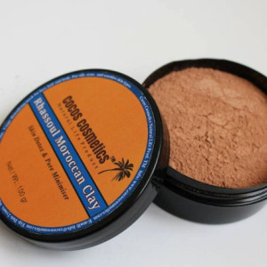 Moroccan Clay Rhassoul | by Cocos Cosmetics Red Moroccan Clay | Rhassoul Clay For Oily Hair | Detox Facial Mask