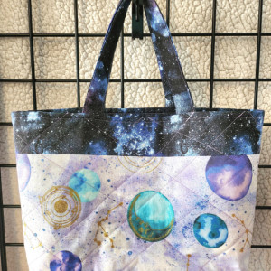 galaxy tote bag