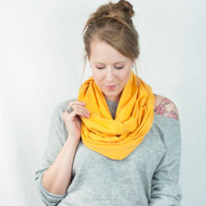 Yellow Jersey Infinity Scarf