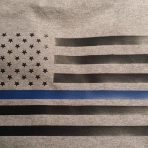 Thin Blue Line Shirt, Unisex, Plus Size Shirt Available, Police Law Enforcement Shirt, Mens Shirts,