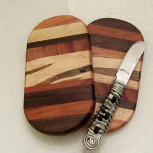 Small Oval Cheese Cutting Board
