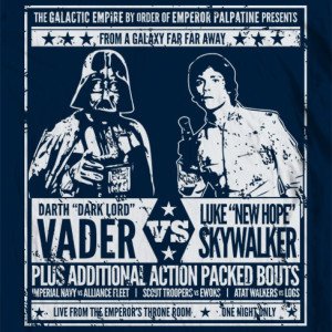 Men's Star Wars Vader vs. Skywalker Tee