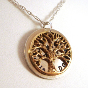 Personalized Tree of Life Family Necklace
