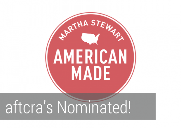aftcra's nominated for Martha Stewart's American Made Awards 2015