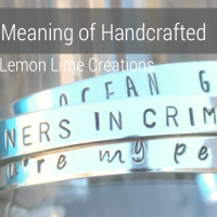 Meaning of Handcrafted - What Does Handcrafted Mean with Lemon Lime Creations on aftcra