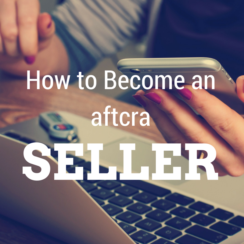 How to become an aftcra seller