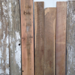 Growth Chart - salvaged barn wood - siding / lumber