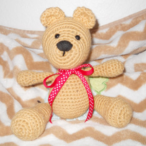 Custom Crocheted Teddy Bear