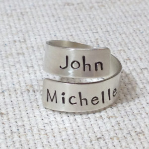 Sterling Silver Couples or Mother Ring