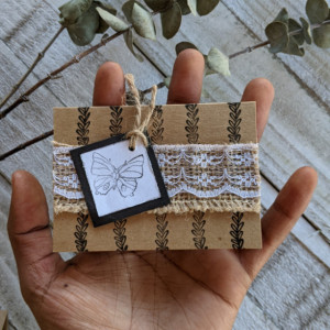 Handcrafted rustic cards made by inspiredbylifebyetta!
