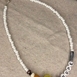 Hope necklace, BTS inspired, beaded necklace, K-pop inspired