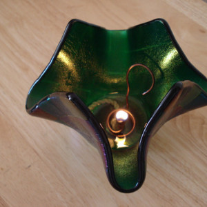 Olive Oil Lamp, Eco-Friendly Peace Lamp, Set of Four