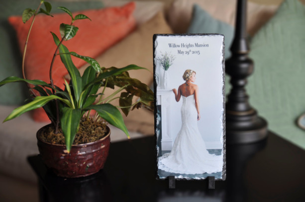 Personalized Photo Gift. Slate and Stone Printing. Custom Photo Gift. Wedding Anniversary, Birthdays, Mother's Day, Valentine's Day.