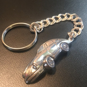 Porche 911 Key chain Sterling Silver