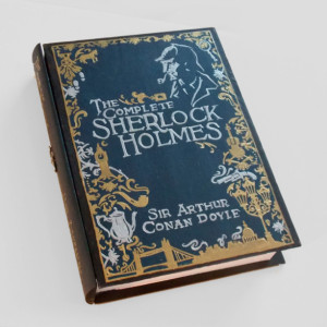 The Complete Sherlock Holmes- unique & hand decorated box