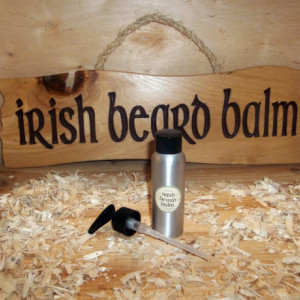 Irish beard balm beard oil  2 ounce bottle