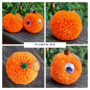Chibi Pom Pom Pumpkins