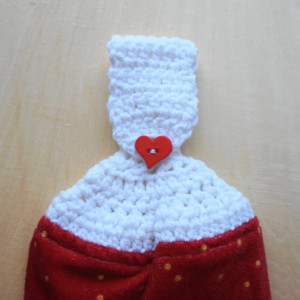 Love You More Crochet Kitchen Towel, Set of 2
