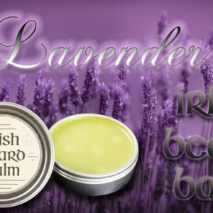 Irish beard balm Lavender  2 ounce tin