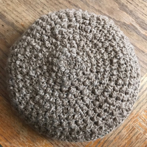 Crochet Kiwi Slice Plushie