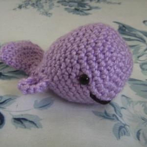 Baby Crochet Amigurumi Whale Plush Toy