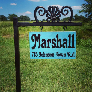 Yard Signs Personalized, Garden Signs, House Signs, Personalized Gifts, Housewarming Gifts, #2