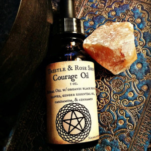 Courage Oil, Ritual, Witchcraft, Anointing oils