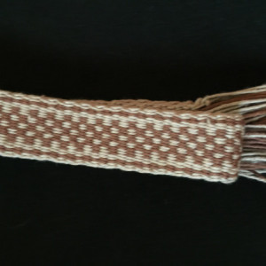 Inkle Loom Woven Band. 100% Cotton. #58-915
