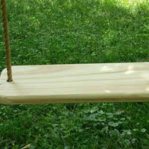 Wood Tree Swing/Rope